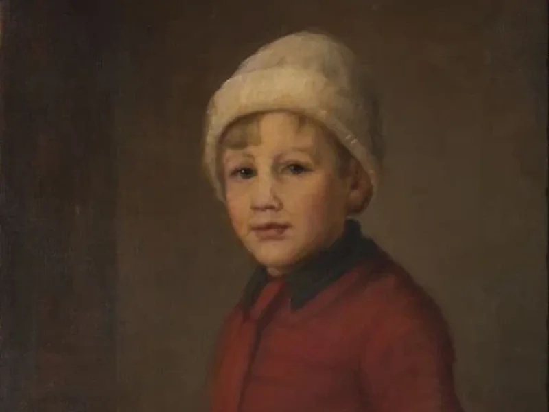 1869-Oene Schreuder - Ritratto di W.A.B. van Sloterdijck da bambino